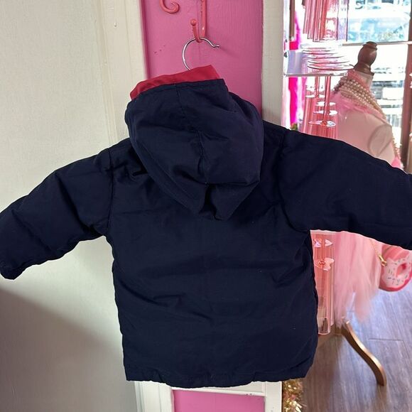 Baby Girl RALPH LAUREN REVERSIBLE COAT - Picture 2 of 4